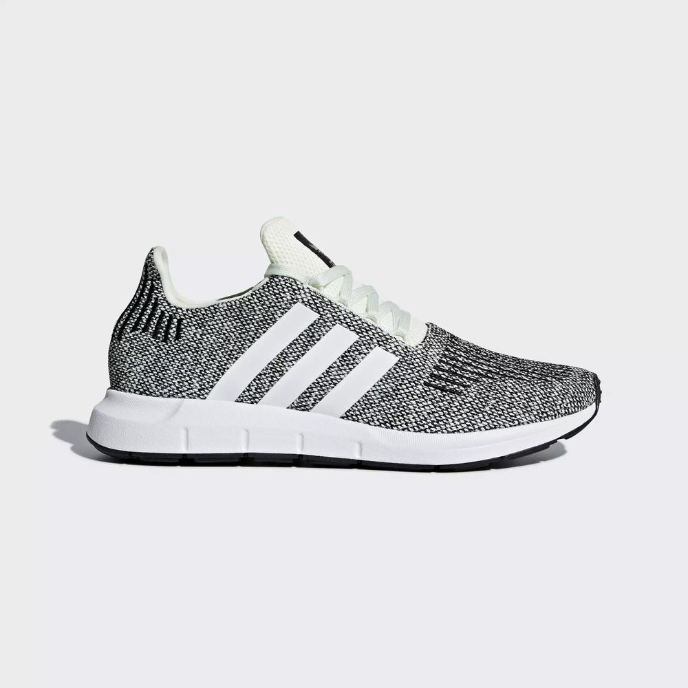 Adidas Swift Run Tenis Verdes Para Hombre (MX-79242)
